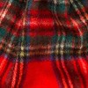 Glen Isla 100% Cashmere Scarf Tartan Royal Stewart Red -