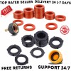 Garden 50 pcs Heavy Duty Rubber Garden Hose Washer Seals