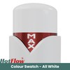 Hot Flow All White Marella 3 Modern Thermostatic Radiator Valve