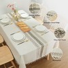 Laolitou Tablecloth for Dining Table Rustic Farmhouse Kitchen Table Cloth