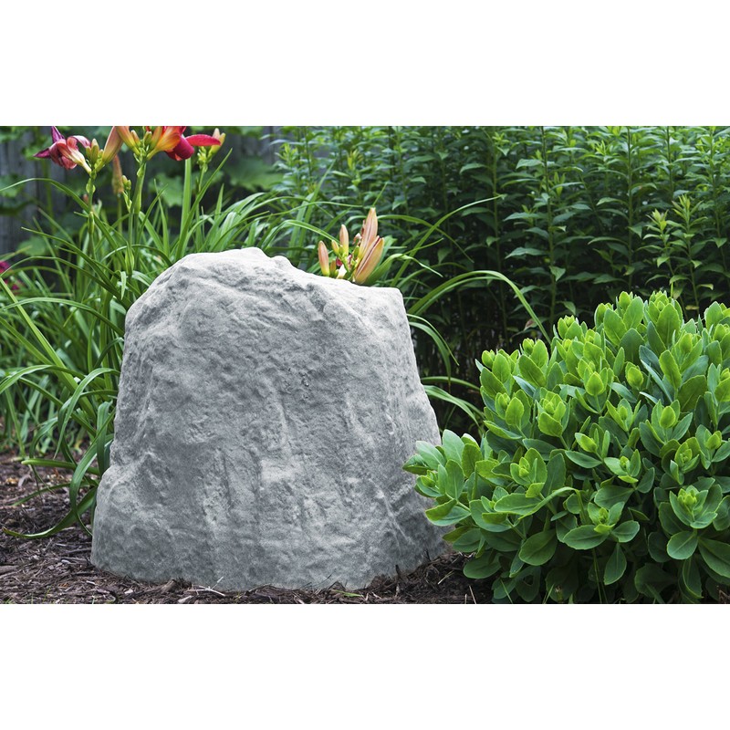 Emsco Group 2185 Large – Lightweight Landscape Rock-Resin, Granite