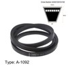 sourcing map A-1092 V-Belt Drive Belt 1092 mm Inner Circumference