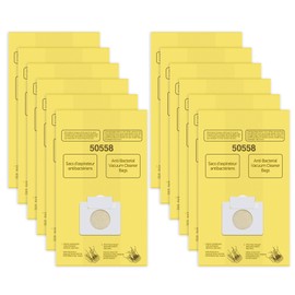 50558 Canister Vacuum Bags Replacement for Kenmore Vacuum Type C/Q 5055, 50555, 50557, 50558 and Pana·sonic Type C-5, C-18 Vacuum bags- 12 Pack