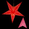 YEPSIO Paper Star Lantern Lampshade Paper Star Light Shades Large