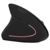 HEITIGN Ratón Vertical Inalámbrico Óptico para Zurdos Negro 2000dpi USB