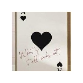 Vintage Matchbox Print Trendy Ace of Hearts Print Set Of 3 Lucky You Poster Retro Matchbook Art Vintage Pool Ball Funky Red Aesthetic Print - Style: Style 1, Size: 16x24