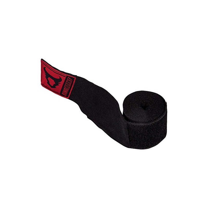 Ringhorns Unisex Adult Charger Handwraps - Black, 2, 5m