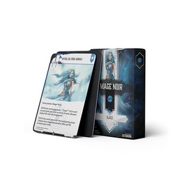 Mage Noir - Ice Expansion - Strategic Card Game and Confrontation for 2 Players - Board Game from 14 Years - French Version