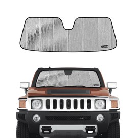Pigenius Car Windshield Sun Shade for 2006-2009 Hummer H3,Car Window Shades-AstraGuard