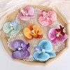 Hawaiian flower Hair Clips 4 Inch orchid Hair clip For