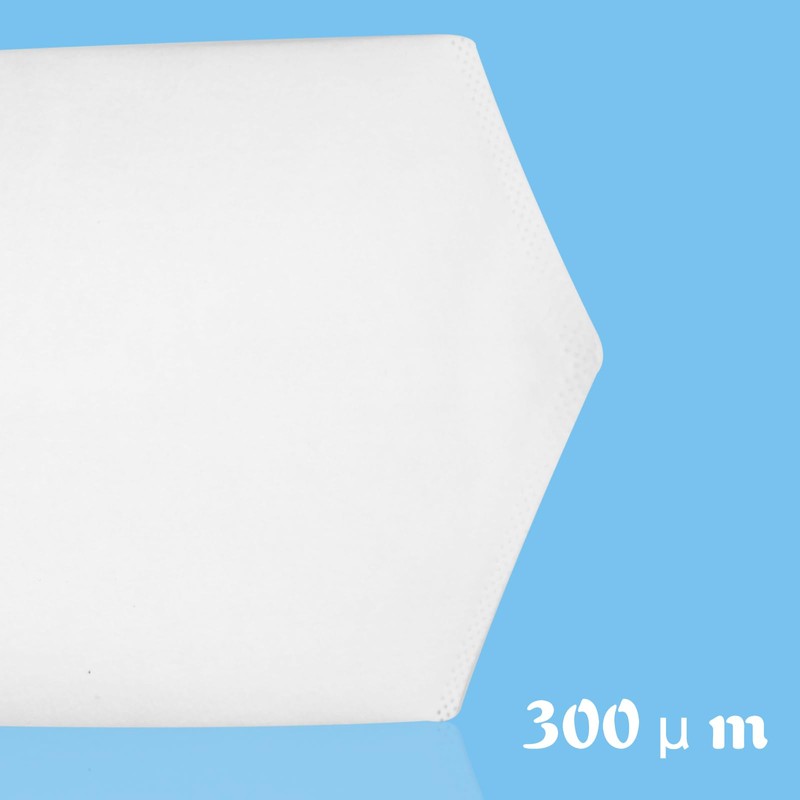 7 Inch Rectangle Filter Sock, 4 Pcs Saltwater Aquarium Filter
