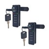 Puyueo 2 Sets Mechanical Code Lock Digital Combination Cabinet Lock