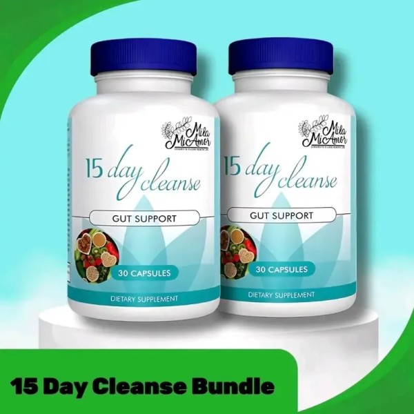 2 x 15 Day Cleanse Bundle- Gut and Colon Support