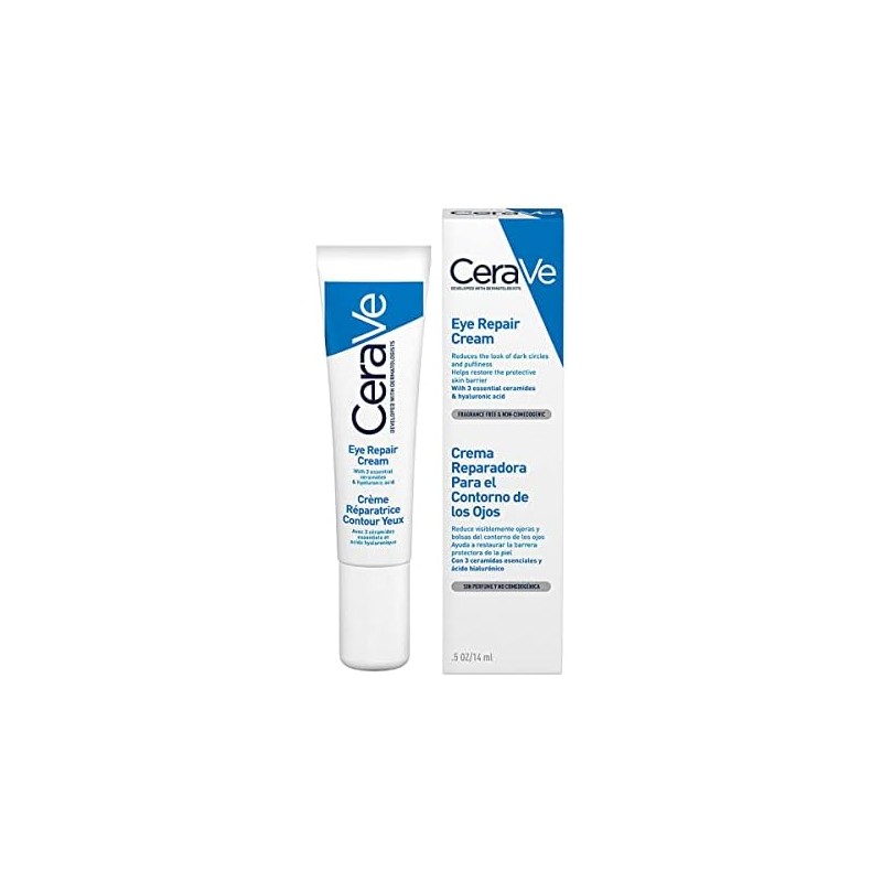 CeraVe Crema Reparadora Contorno de Ojos MB095400 – Antiojeras y