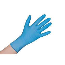 Nitrile powder free gloves Pack of 100 Blue Nitrile Disposable Gloves Latex Free Disposable Gloves Size S – XL, blue