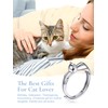 SILVERCUTE Cat Ring 925 Sterling Silver Adjustable Band Cute Animal
