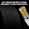 ABNO1 PSU Cable Extension Kit 30CM Length with Cable Combs,1x24Pin/2x8Pin(4+4)
