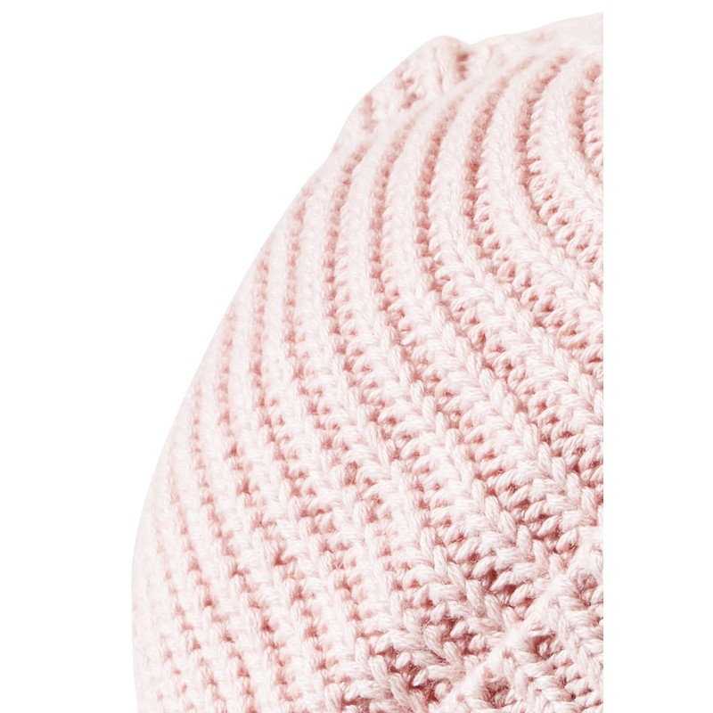 camel active Women's Pure Cotton Knitted Beanie, pink