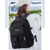 MIPOHAM Rucksack, Women's, Men's, Girls, Rucksack, 2-Layer Construction, 14 Pockets,