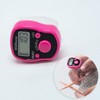 Pink Knit Counter Knitting Crochet Stitch Marker Row Counter,Finger Digital