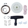 Cyclingcolors Kit Recoil Spring Starter Spring Pull Pulleys Handle Rope