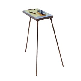 Generic Mantis Clipboard, Self-Standing Clipboard with Retractable Legs, Gray