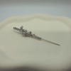 Vintage Ear Wrap Crawler Hook Earrings Silver Black Cross Moon