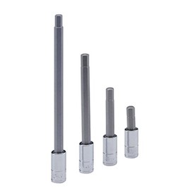 Genius Tools 208+2625 1/4" Dr. 2.5mm Hex Bit Socket