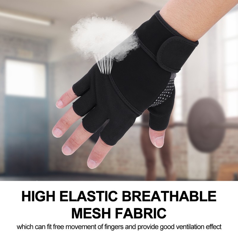 BOODUN Breathable Fitness Gloves Weight Lifting Gym Workout Training Wrist