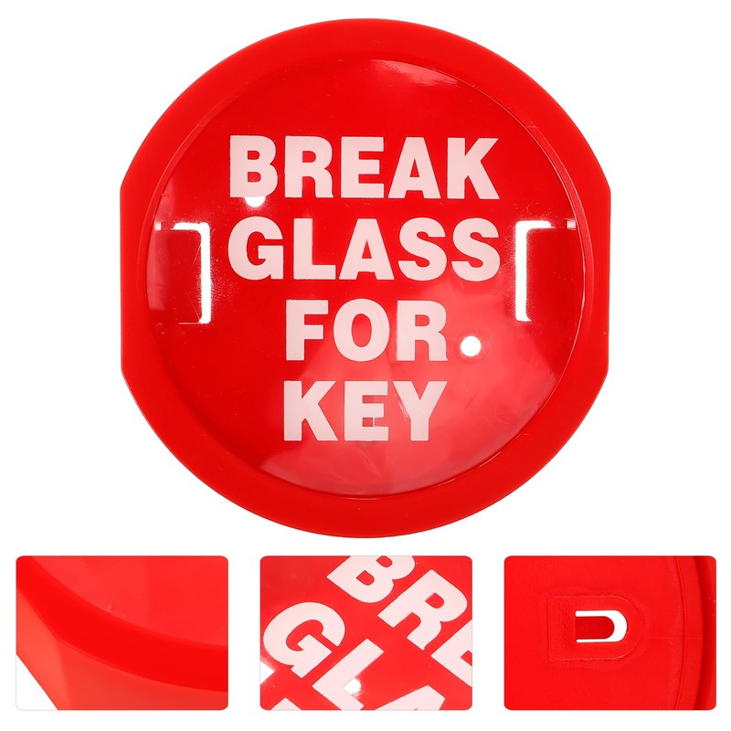 OSALADI Emergency Key Box, Break Glass for Key Emergency Door