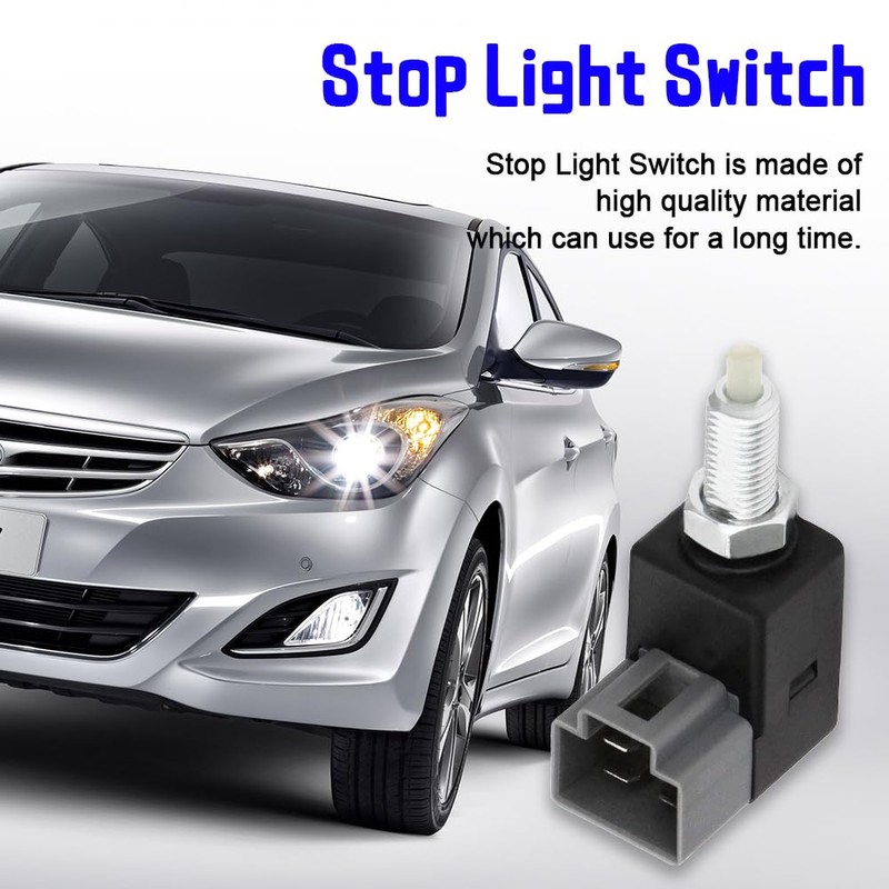 CHRYMUM Brake Light Switch, Stop Light Switch, 93810-3K000 Brake Light