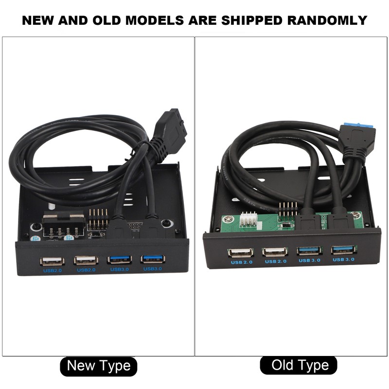 3.5 Inch Front Panel USB3.0 Hub High Speed 4 Port