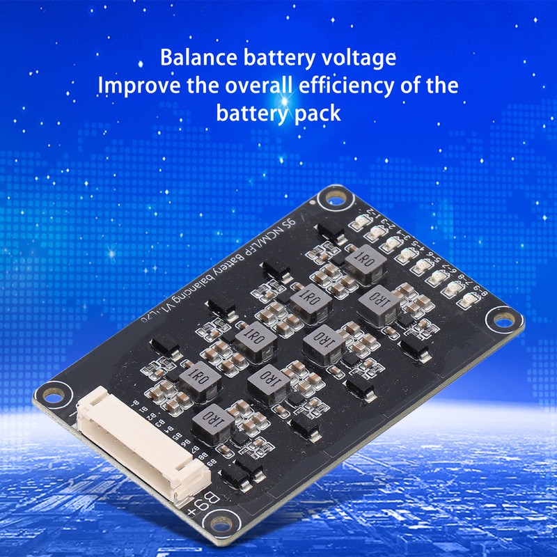Active Equalizer Inductive Transfer Module for Ternary Lithium Iron Battery