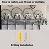 2 Pack Pot Lid Organizer Rack, Black Pot Lids Holder