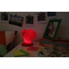 Spearmark Emoticon Sweet Heart Illumi-Mate Colour Changing Light, RED