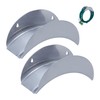Relaxdays Hose Holder Wall Set of 2 for 30 m