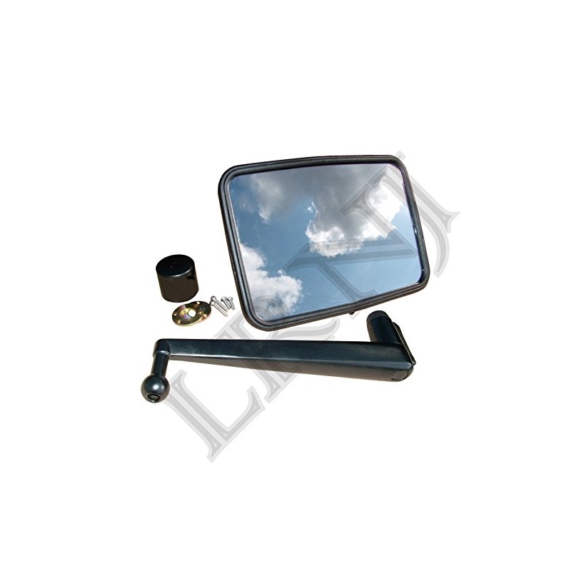 BRITPART UNBREAKABLE FLAT MIRROR AND LONG ARM ASSEMBLY COMPATIBLE WITH