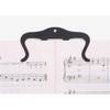 2 Pack Metal Black Music Book Clips Page Holders for