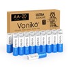 Voniko AA Batteries 20 Pack - Alkaline Double A Battery