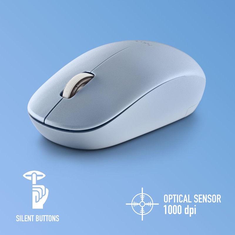 NGS Fog Pro Blue Wireless Mouse 1000 DPI Optical Mouse