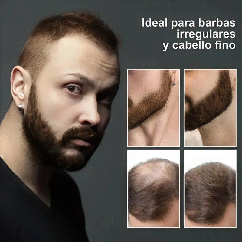 Polvo De Maquillaje De Fibra Capilar Cubre Raíz De Cabello