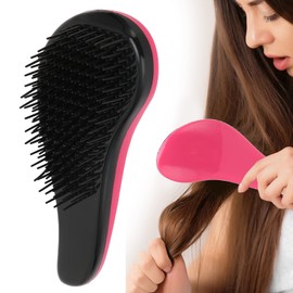 Cepillo para Desenredar el Cabello, Peine para Masaje del Cuero Cabelludo, Cepillo para Desenredar el Cabello Seco Y Húmedo para Adultos Y Niños para Eliminar el Cabello Enredado Y Masajear el Cuero C