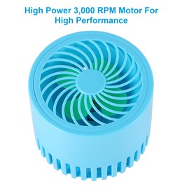 Makevivi RV Refrigerator Fan, Low Noise, 3000 RPM Motor for Efficient Circulation of Internal RV Fridge Cold Air, Longer Food Preservation Time,Easy On/Off Switch (Excluding Batteries)