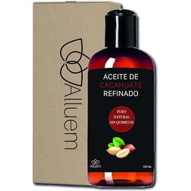 Alluem Aceite Para Masajes De Cacahuate Refinado 100% Puro Orgánico