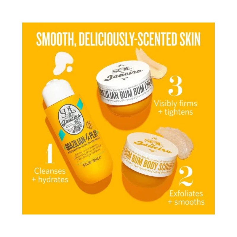 Sol de Janeiro Brazilian Play Moisturizing Shower Cream Gel Body