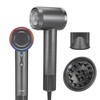 ZYELBF Professional Ionic Hair Dryer, 150000 RPM High-Speed Brushless Motor,