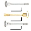 Home Supplies Direct Replacement Bathroom Lock Door Handle Thumb Turn
