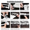 Tielag Extendable Closet Shelf, Expandable Shelves Wardrobe Storage Organiser, Adjustable