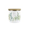 Green Leaves Decaf Coffee Storage Canister - Vibrant Foliage Kitchen