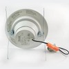 5-6 in Recessed LED 12W 3000K Retrofit Downlight Kit -
